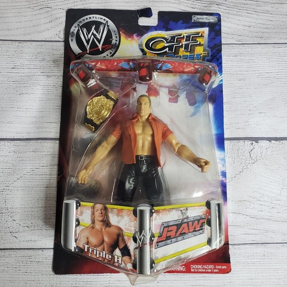 WWE 2004 Off the Ropes Triple H Series 7 Action Figure Jakks Pacific- NIB READ - Picture 1 of 8